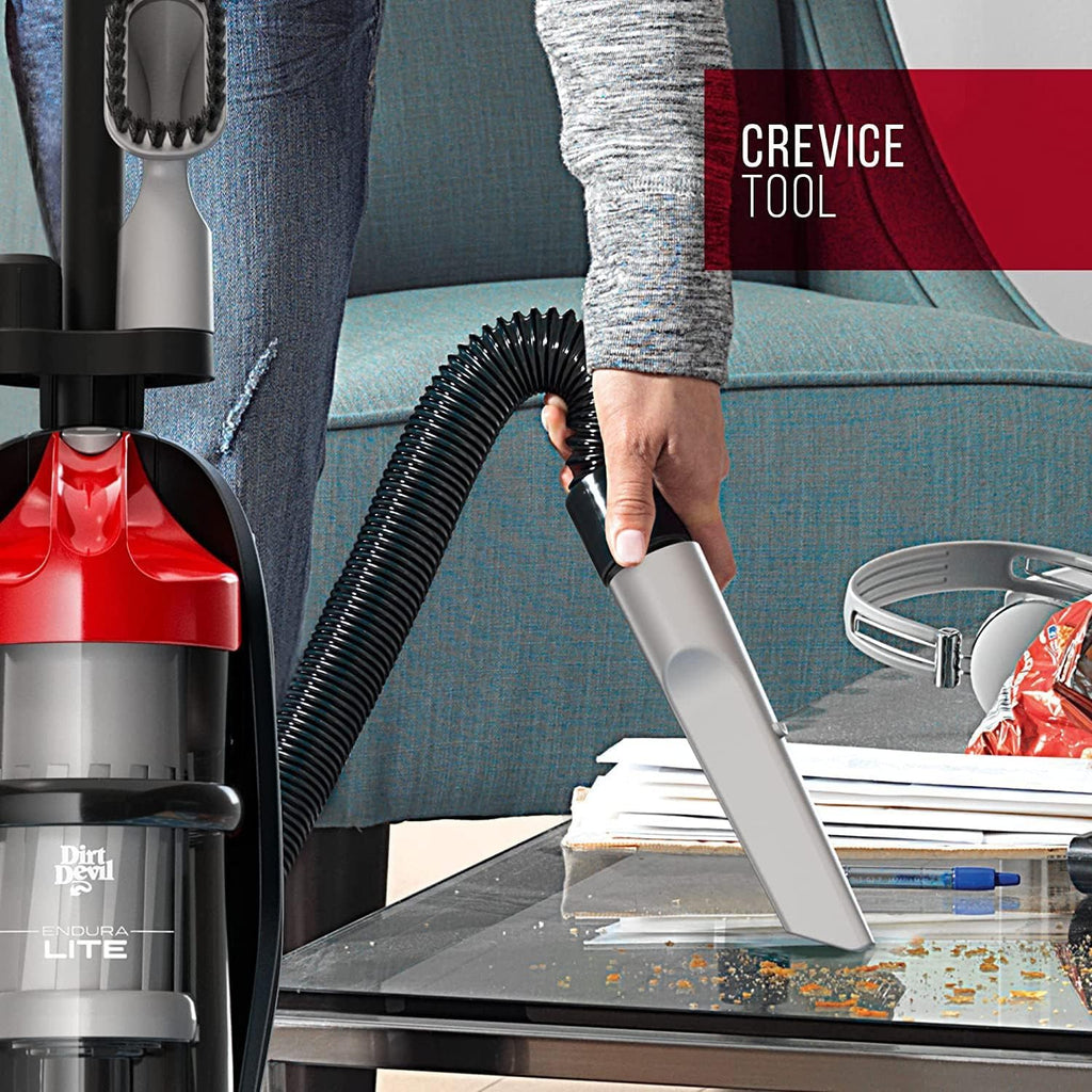 Endura Lite Upright Bagless Vacuum Cleaner for Carpet and Hard Floor, Powerful, Lightweight, Corded Vacuum Cleaners for Home Use